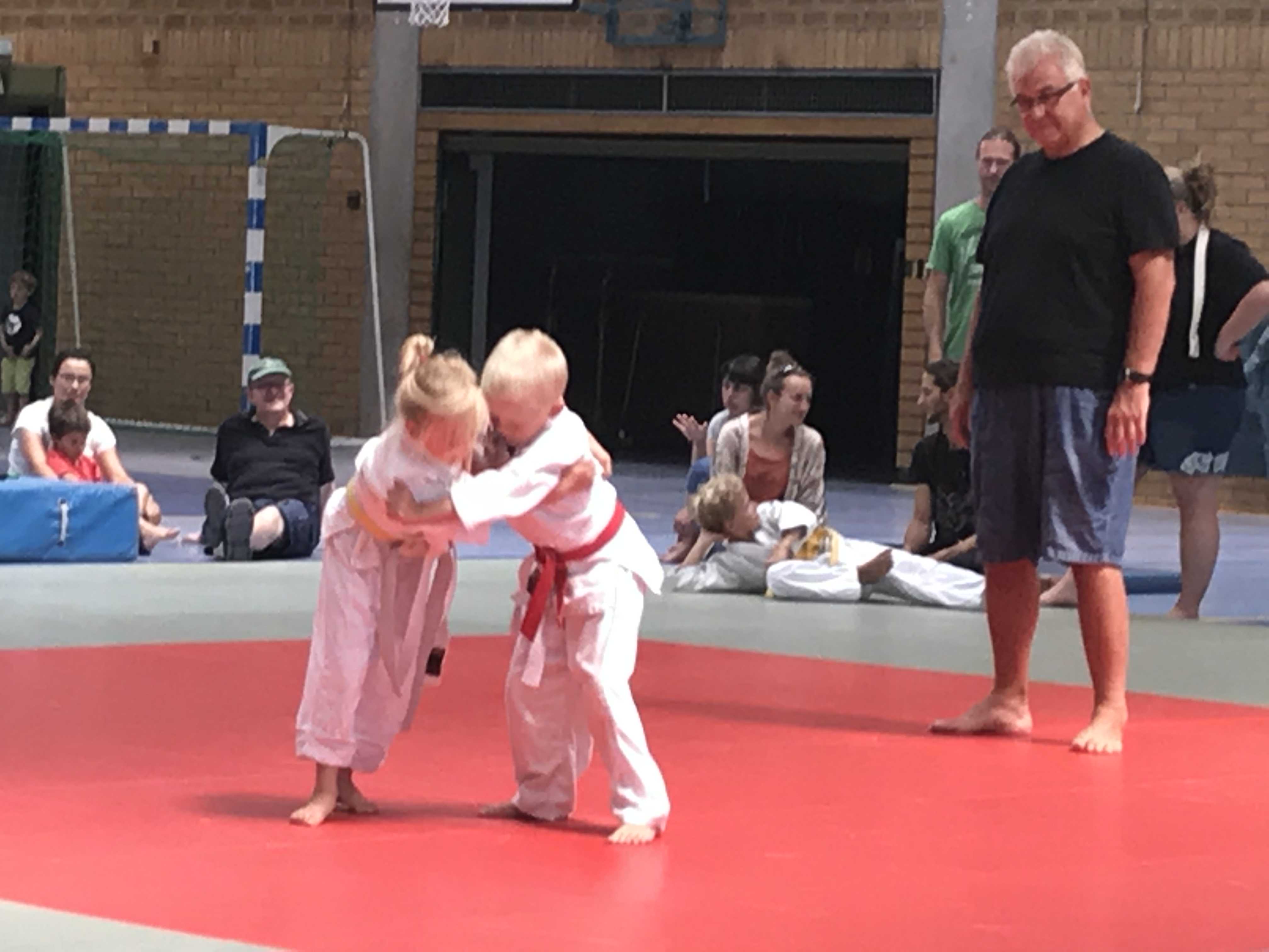 Judo Turnier Kampf 1